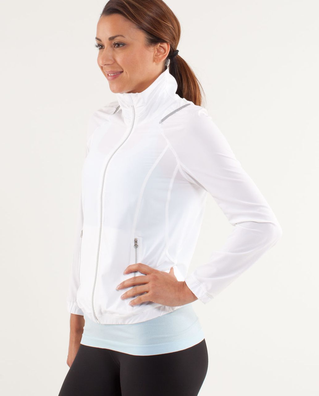 Lululemon Run:  Nada Jacket - White