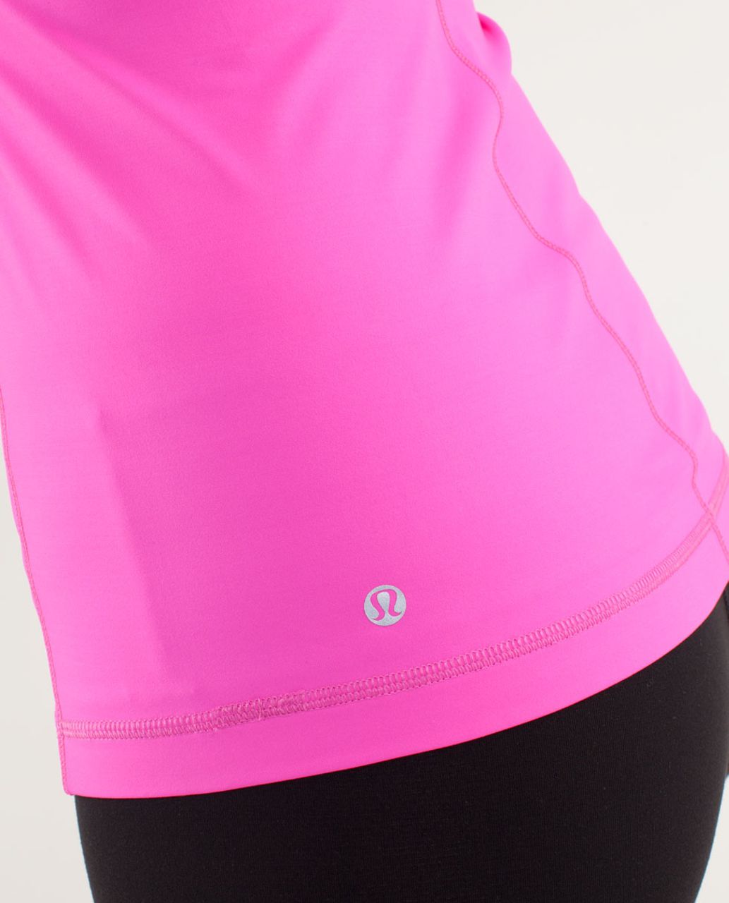 Lululemon Optimal Tank - Pow Pink / Metallic Silver