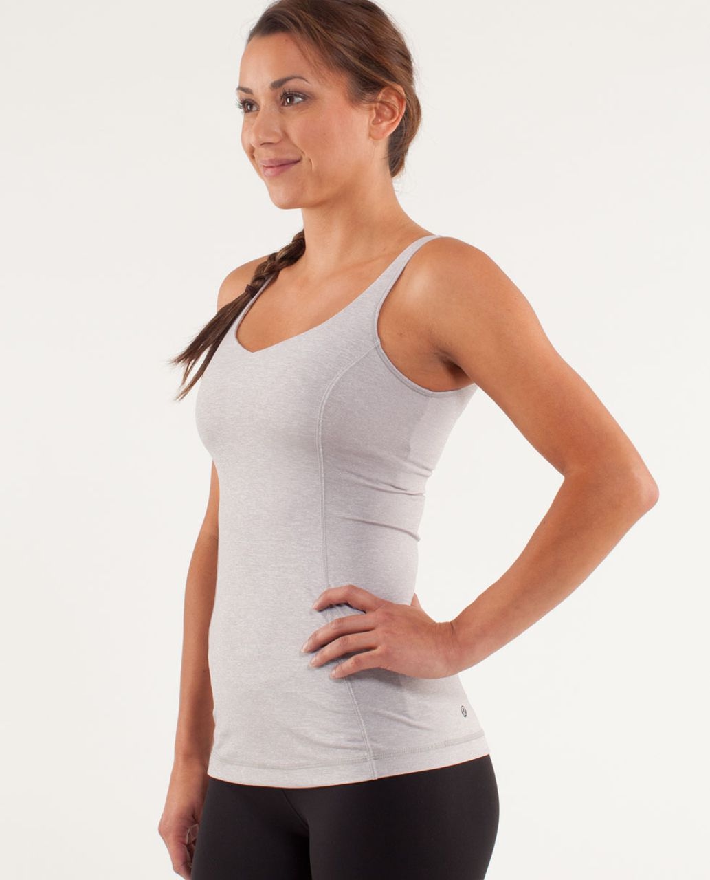 Lululemon Optimal Tank - Metallic Silver