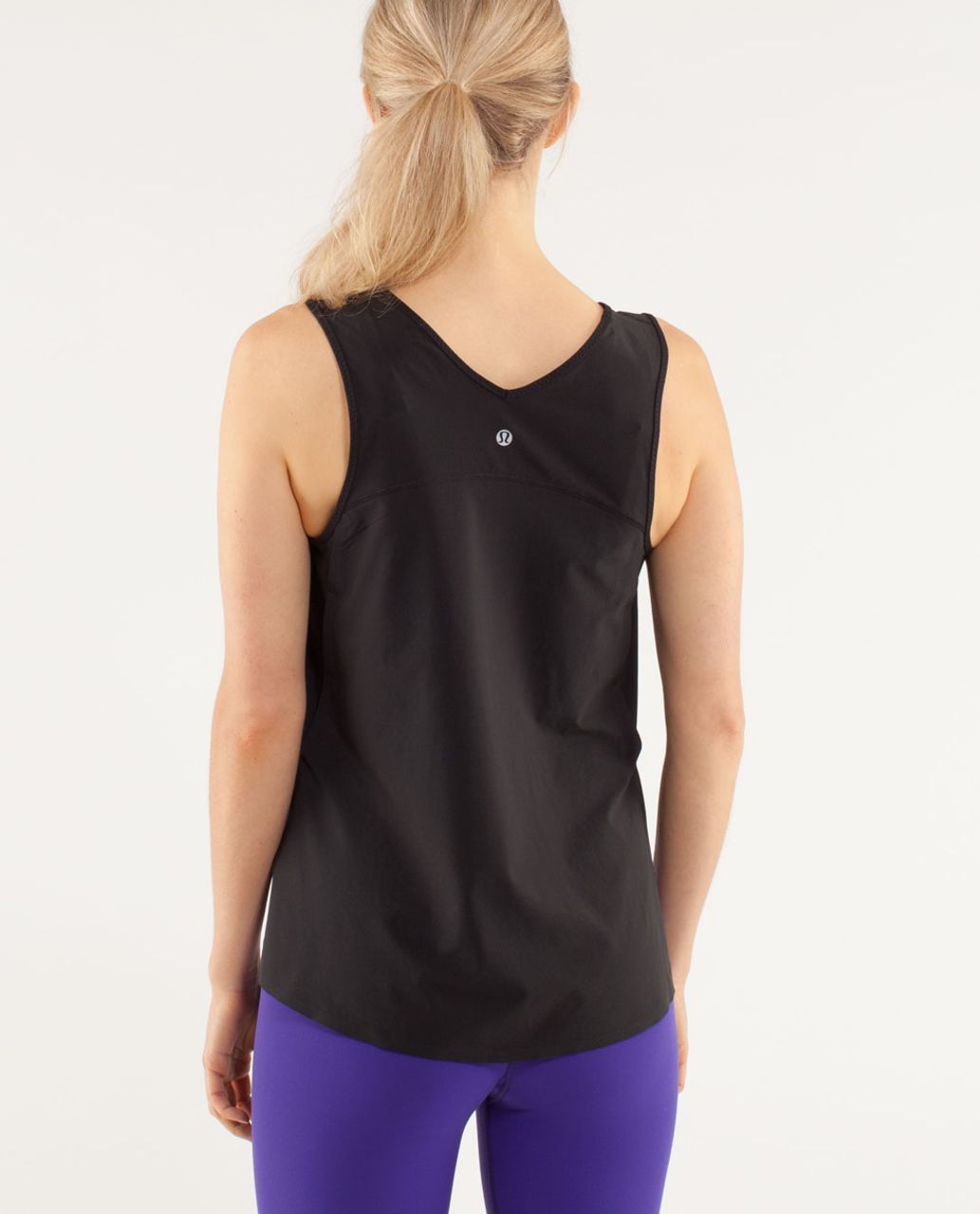 Lululemon Run:  Split Singlet (First Release) - Black