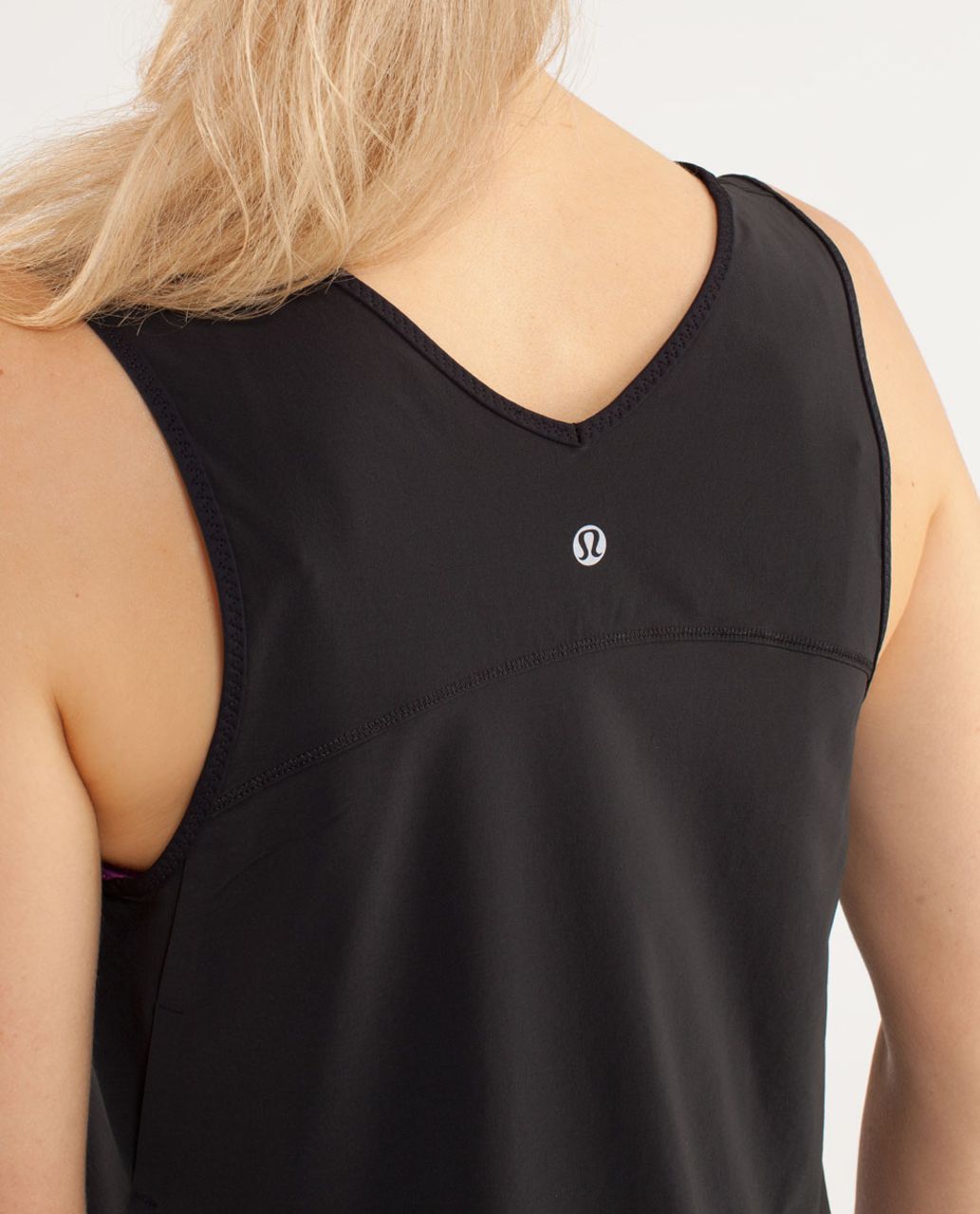 Lululemon Run:  Split Singlet (First Release) - Black