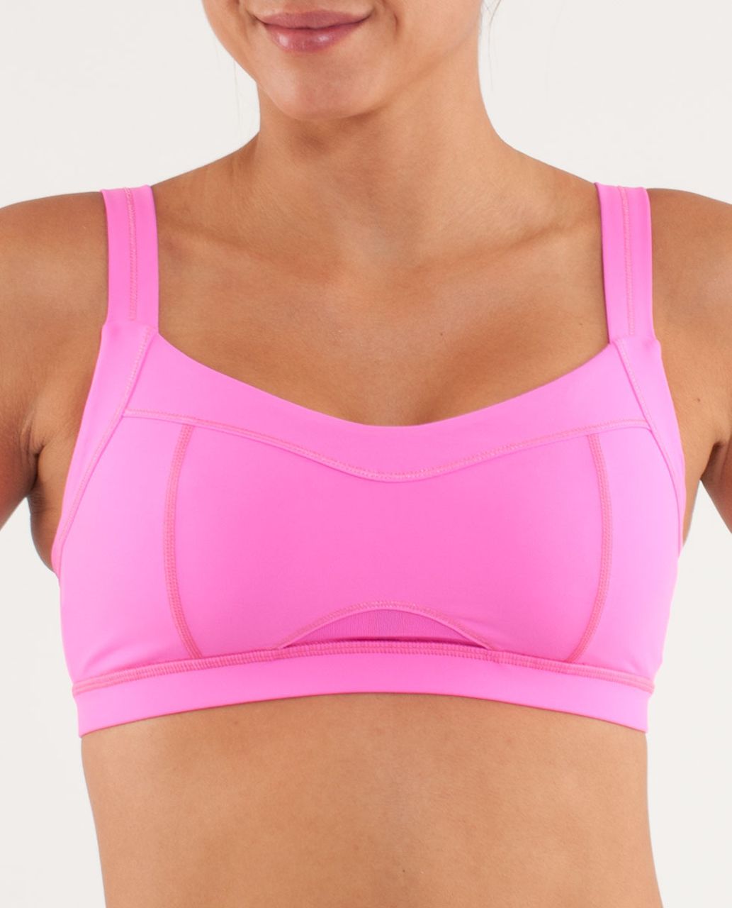 Lululemon Run:  Engage Bra - Pow Pink Light