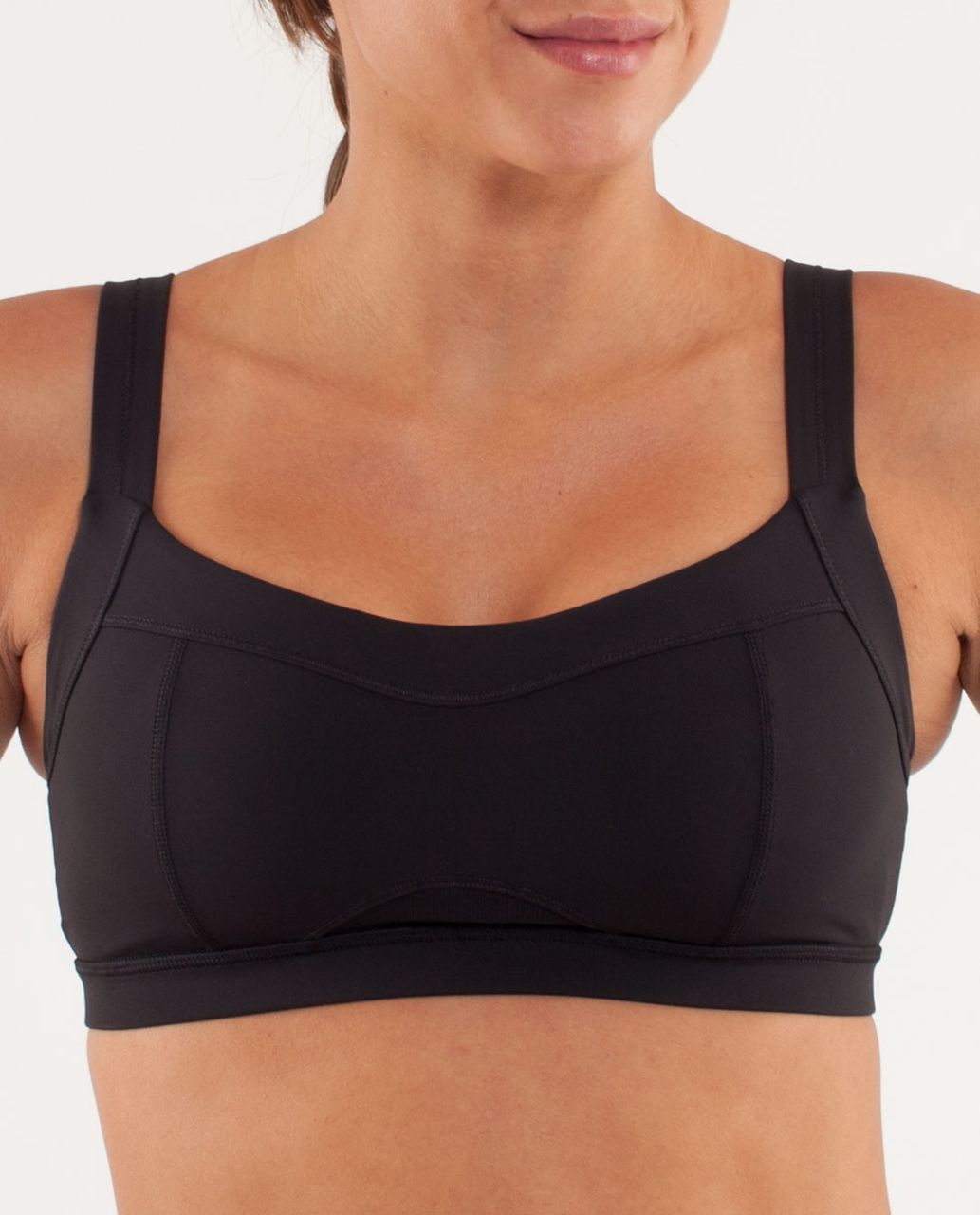 Lululemon Run:  Engage Bra - Black