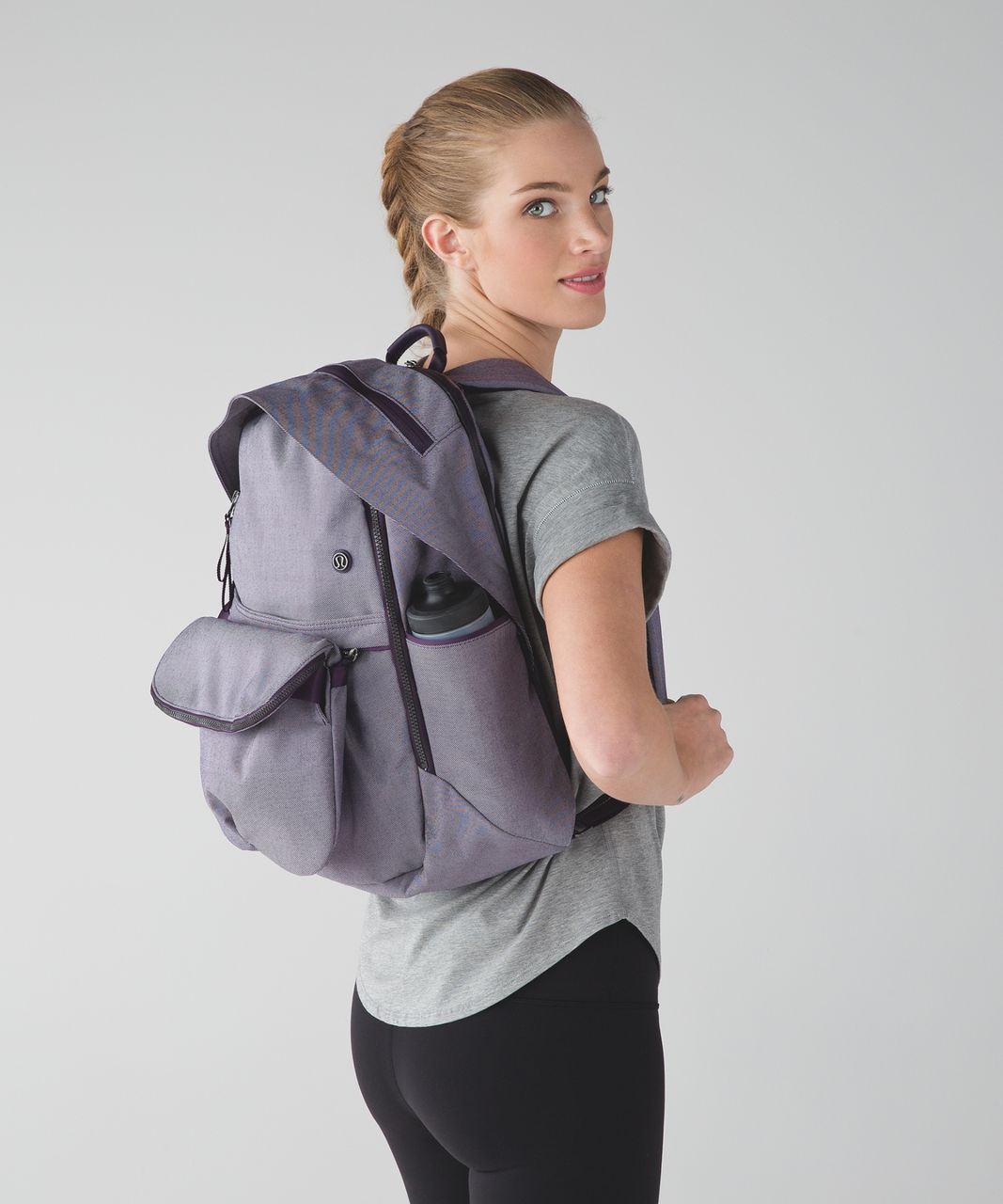 Lululemon All Day Backpack - Deep Zinfandel / White - lulu fanatics