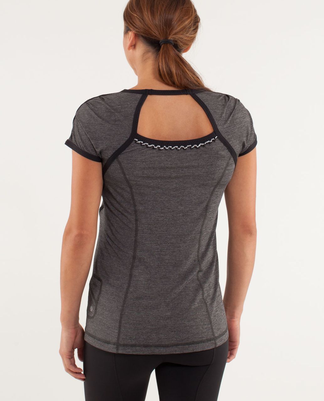 Lululemon Run:  Team Spirit Tech Short Sleeve - Black