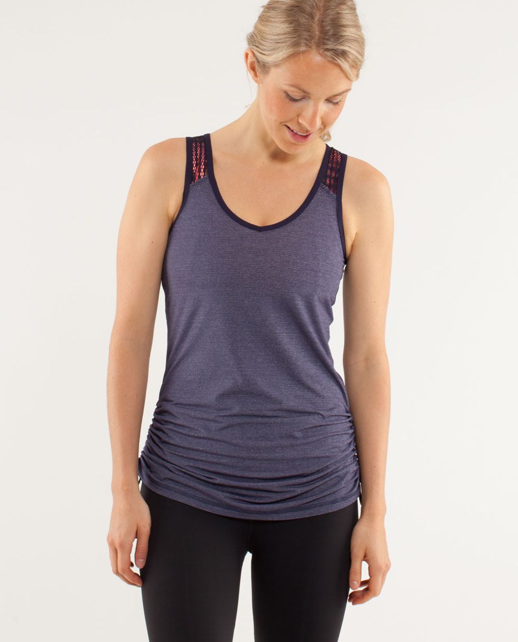 Lululemon Run:  Tie And Fly Tank - Deep Indigo