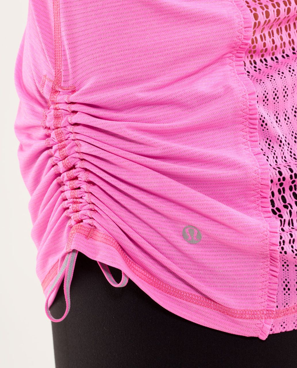 Lululemon Run:  Tie And Fly Tank - Pow Pink Light