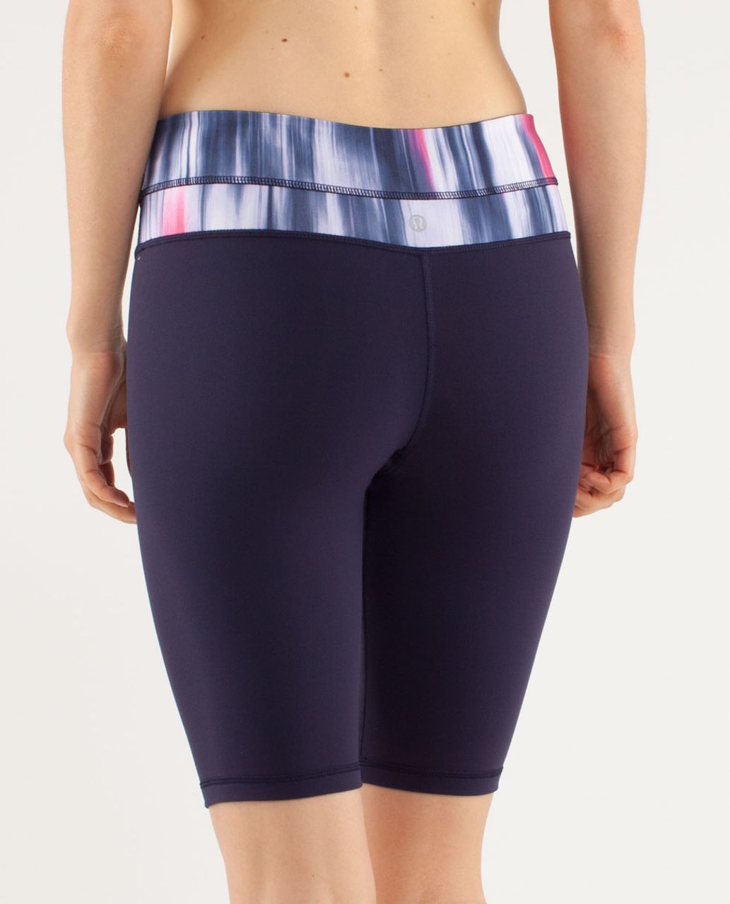 Lululemon Reverse Groove Short (Tall) - Deep Indigo / Mirage Deep Indigo