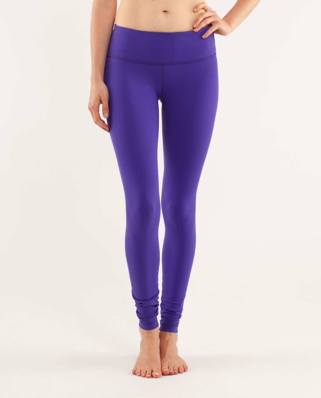 Lululemon Wunder Under Pant Yoga Pants Reversible Dark Fuel