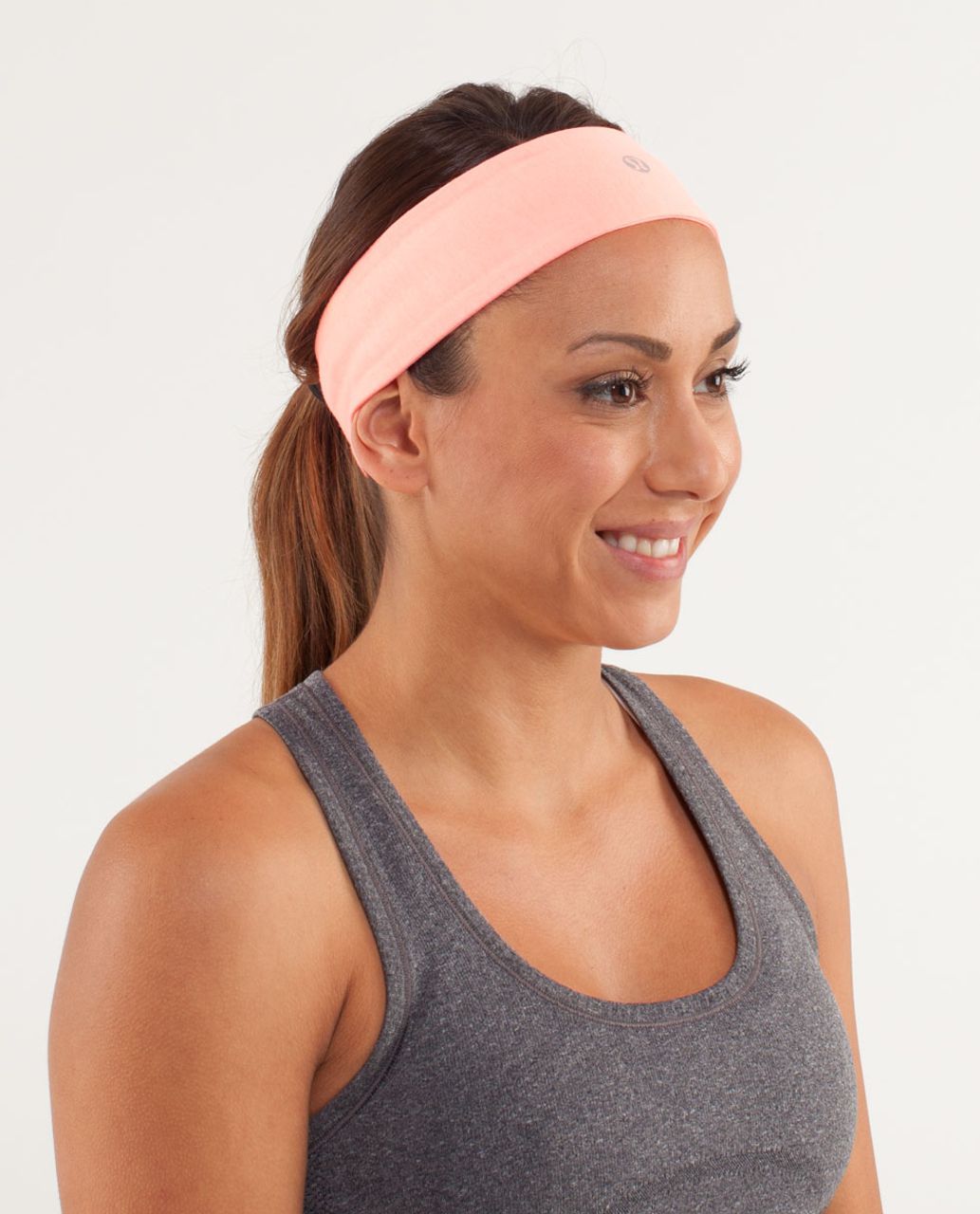 Lululemon Lucky Luon Headband - Pop Orange