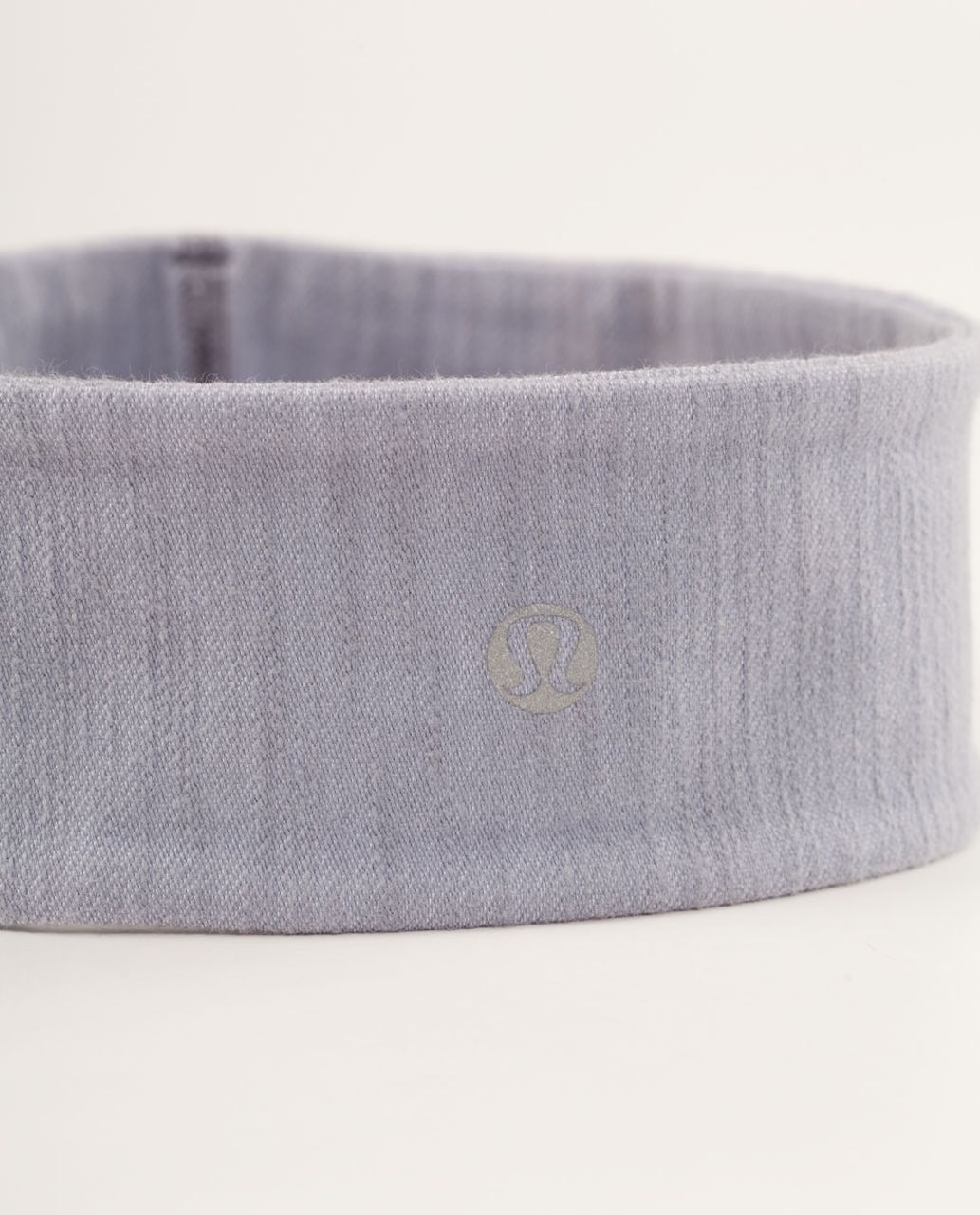 Lululemon Lucky Luon Headband - Fossil White Slub Denim