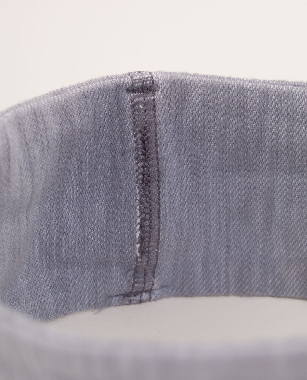 Lululemon Lucky Luon Headband - Fossil White Slub Denim