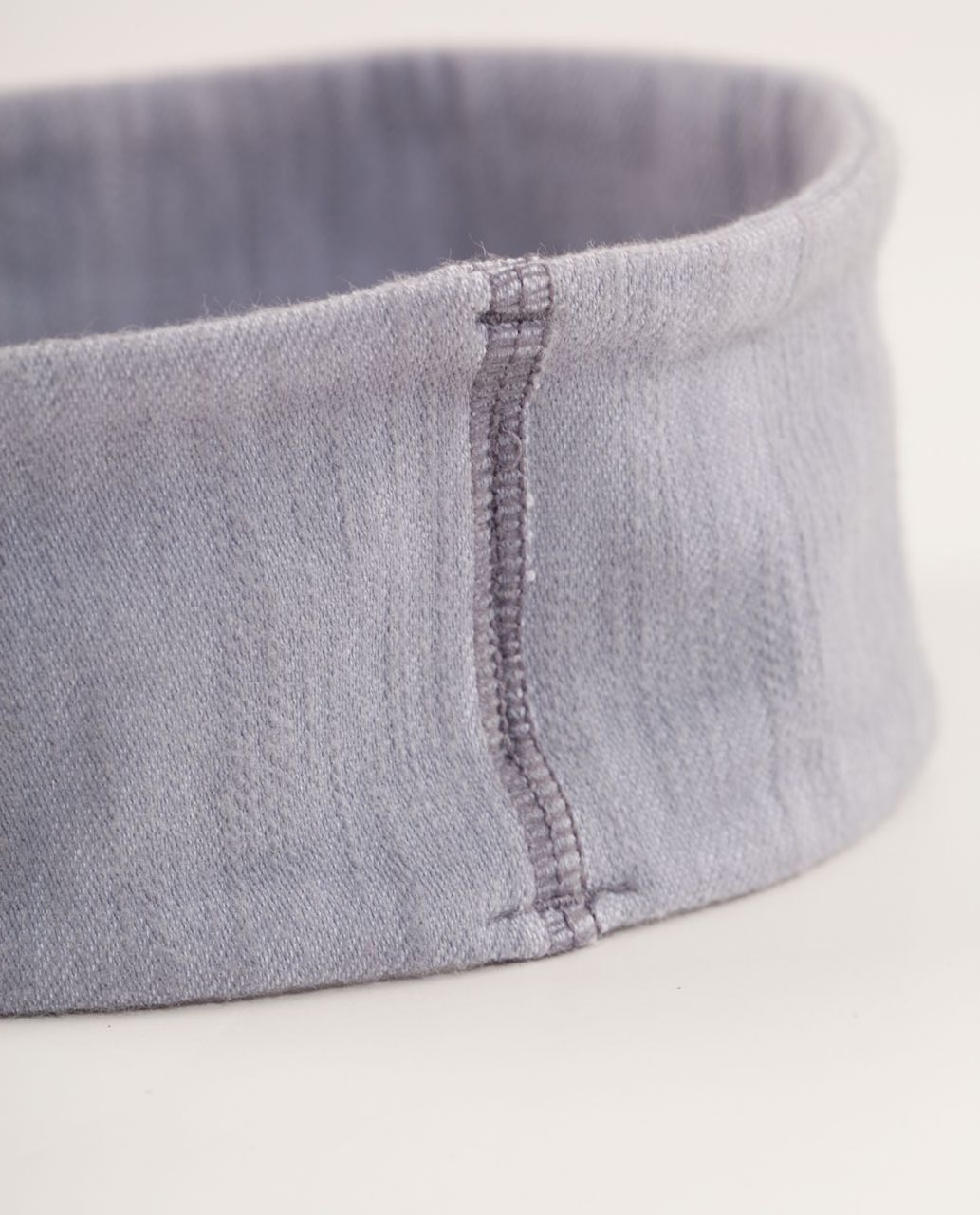 Lululemon Lucky Luon Headband - Fossil White Slub Denim