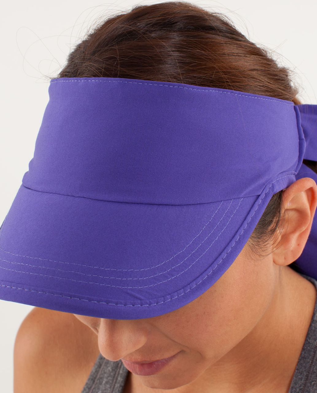 Lululemon Made In The Shade Visor - Bruised Berry / Mirage Deep Indigo