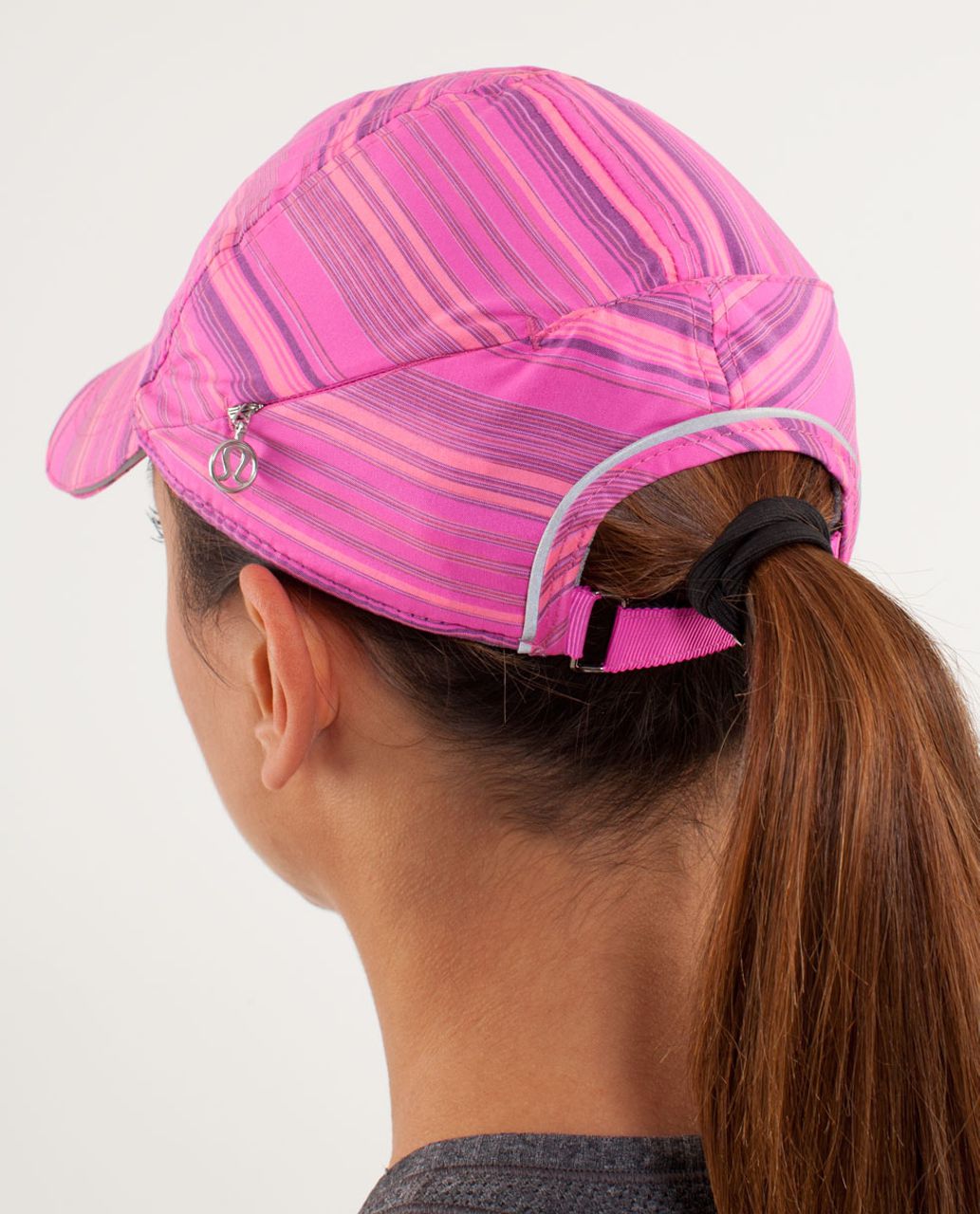 Lululemon Go The Distance Run Hat - Elevation Stripe Pow Pink