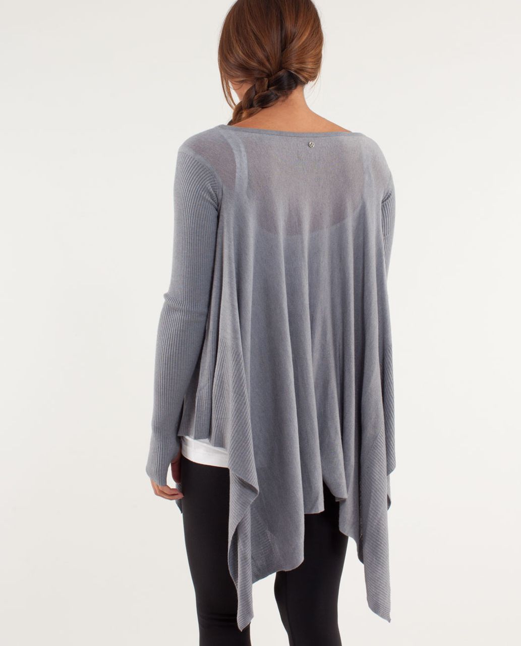 Lululemon Enlightened Pullover - Heathered Fossil