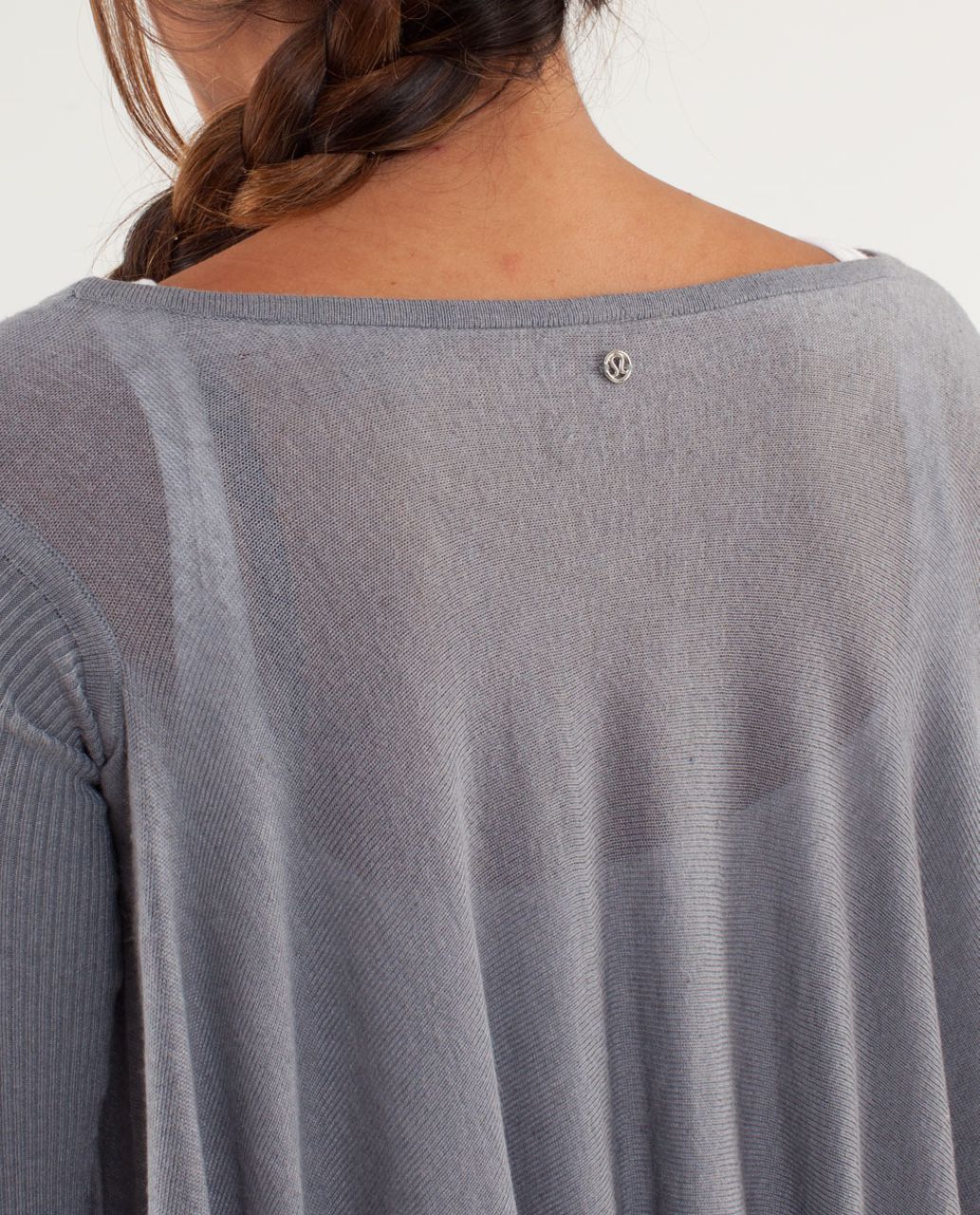 Lululemon Enlightened Pullover - Heathered Fossil