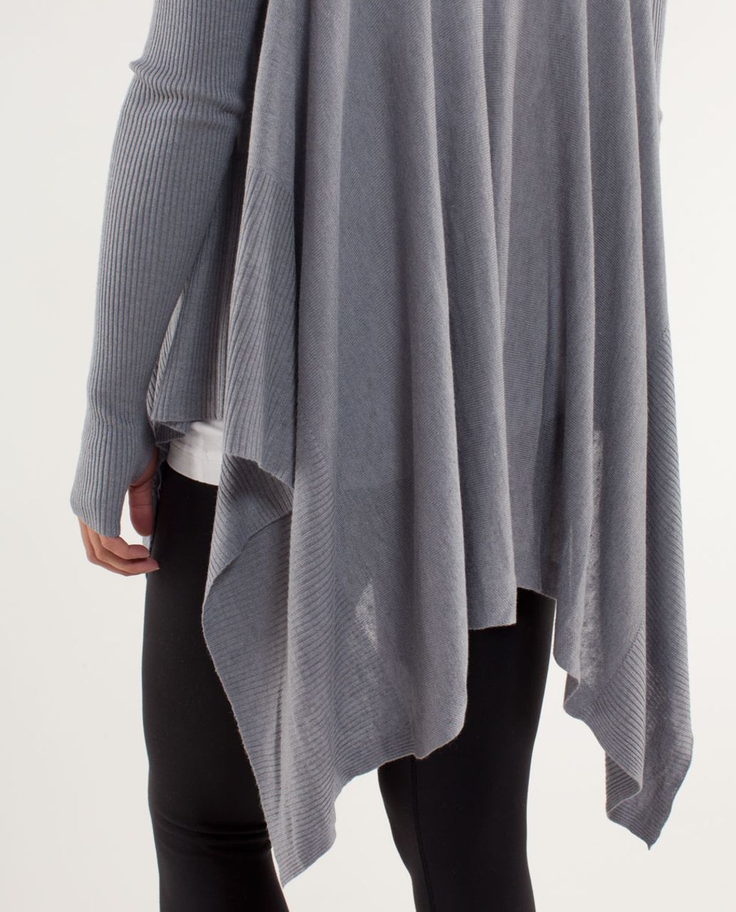 Lululemon Enlightened Pullover - Heathered Fossil