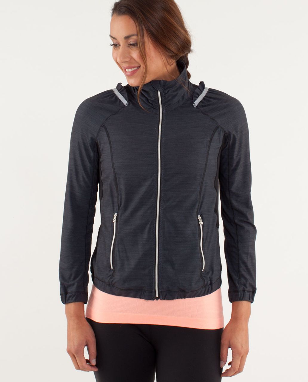 Lululemon Run:  Nada Jacket - Commuter Denim Black