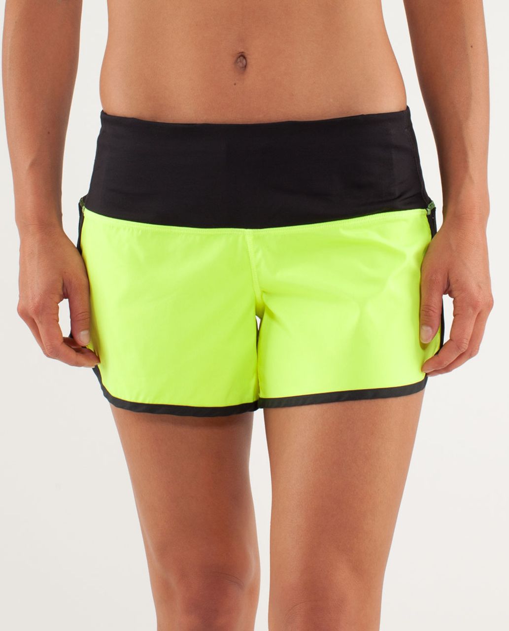 Lululemon Run:  Sun Sprinter Short - Ray / Black