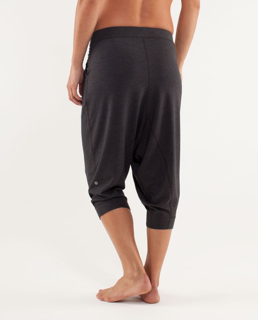 Lululemon Free Mind Crop - Heathered Charcoal