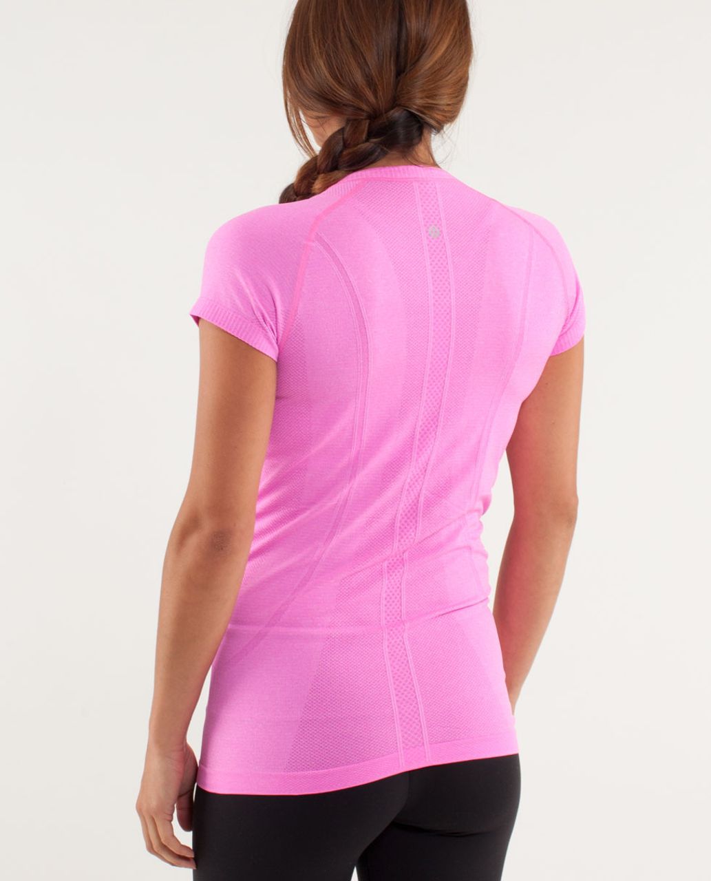 Lululemon Run:  Swiftly Tech Short Sleeve - Pow Pink Light