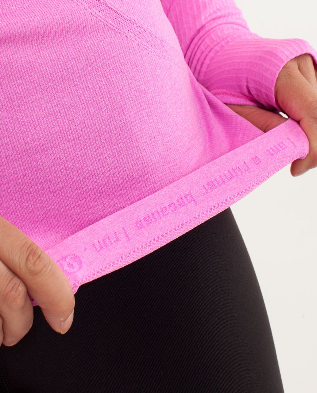 Lululemon Hold Tight Long-Sleeve Shirt - Sonic Pink - lulu fanatics