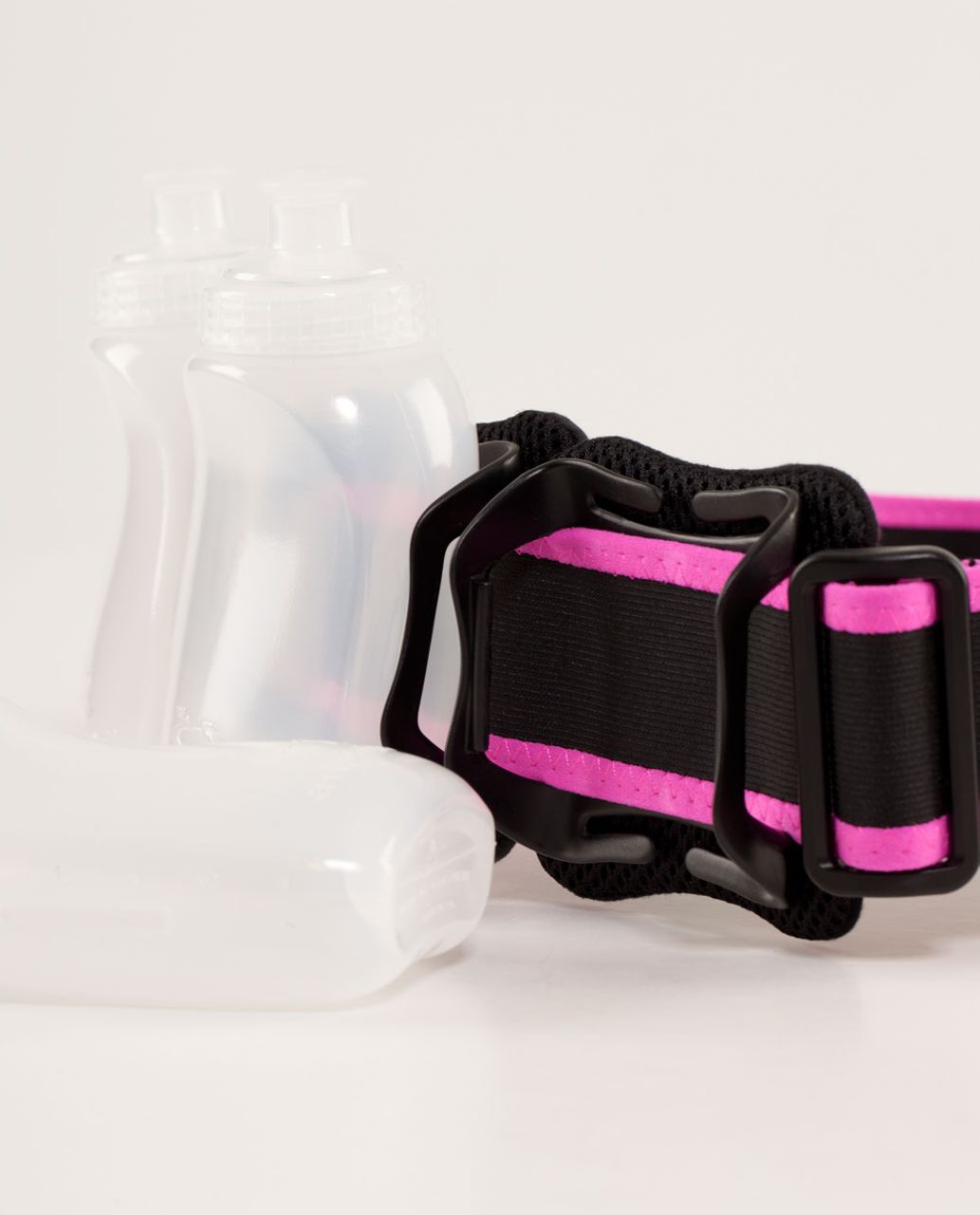 Lululemon Amphipod Hydration Belt - Black /  Pow Pink