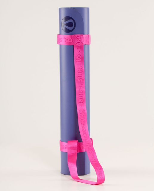 Lululemon Yoga Mat 180 x 66 cm high density fuchsia pink w