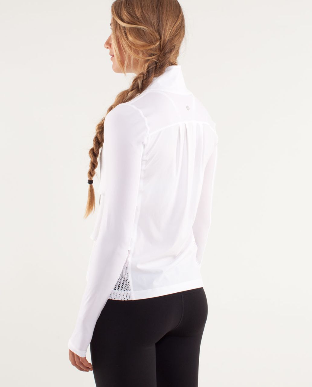 Lululemon Sun Runner Hybrid Pullover - White