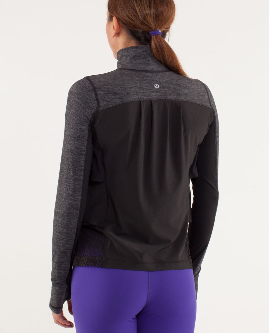 Lululemon Sun Runner Hybrid Pullover - Black