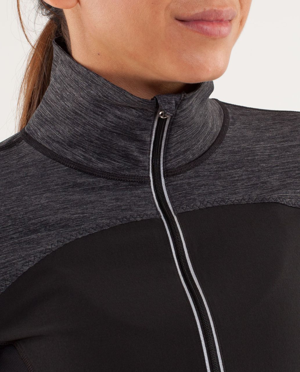 Lululemon Sun Runner Hybrid Pullover - Black