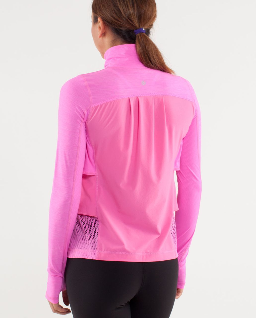 Lululemon Sun Runner Hybrid Pullover - Pow Pink Light