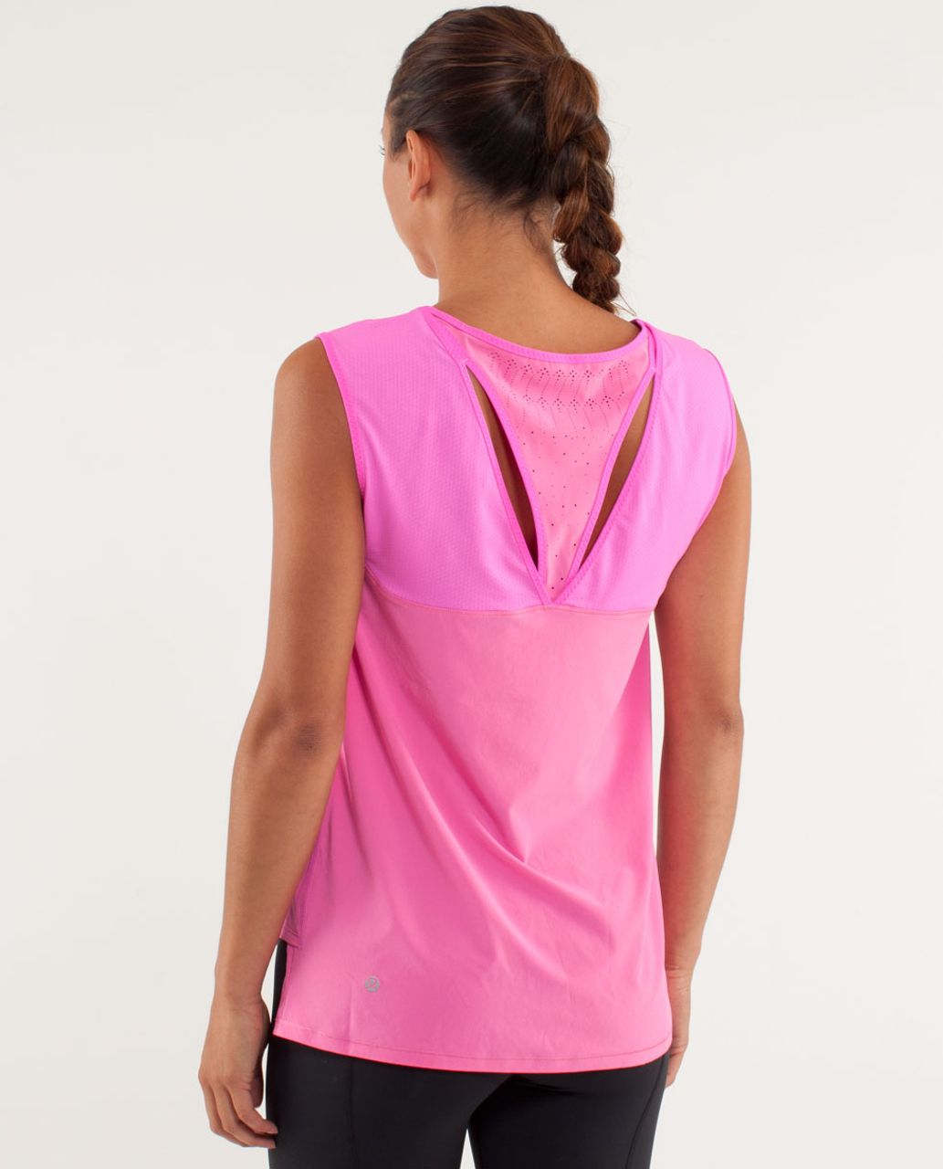 Lululemon Run:  Light As Air Sleeveless - Pow Pink Light