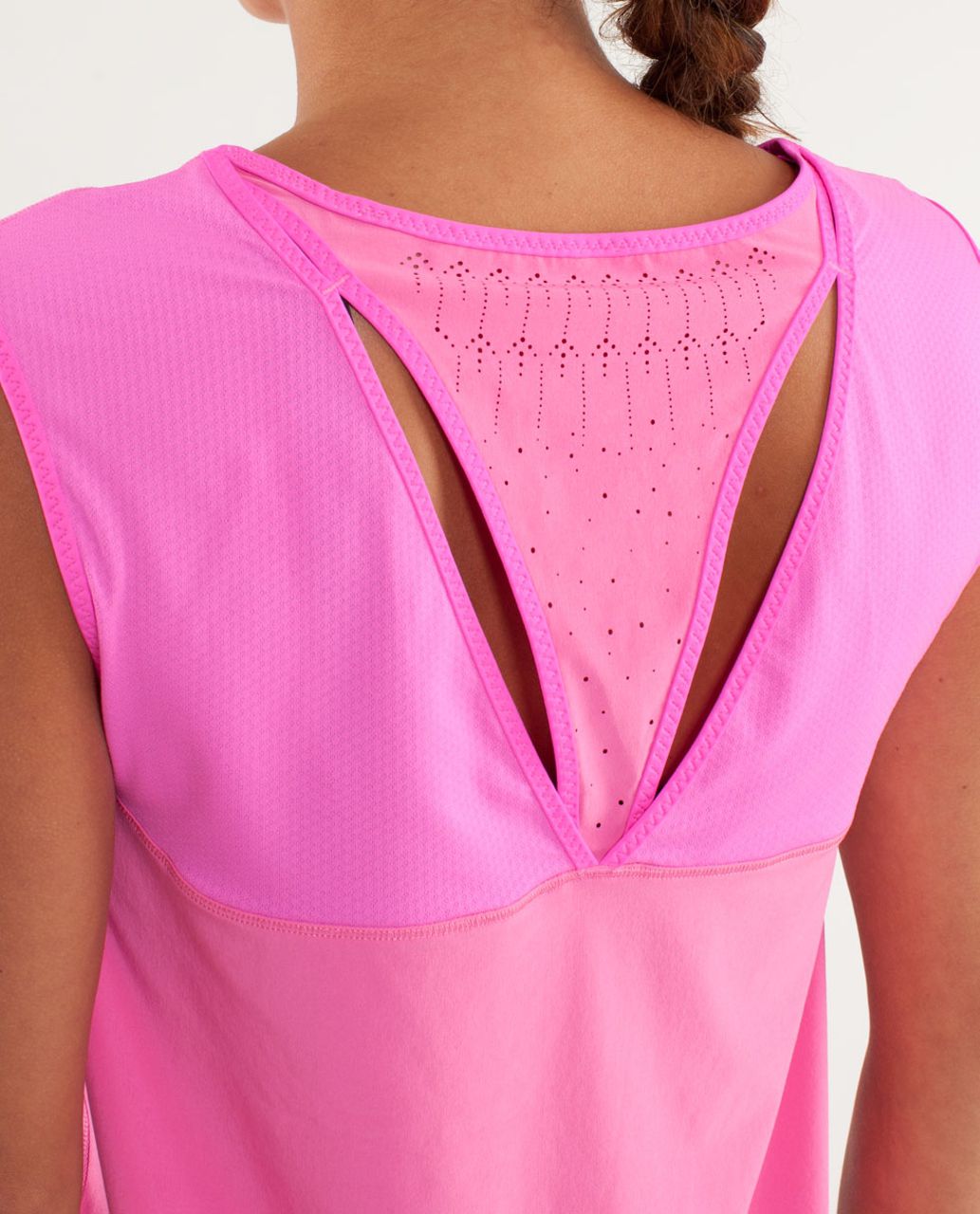 Lululemon Run:  Light As Air Sleeveless - Pow Pink Light