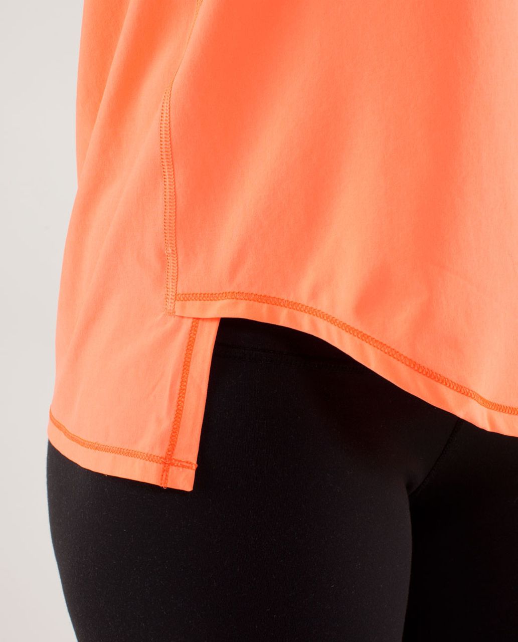 Lululemon Run:  Light As Air Sleeveless - Pop Orange