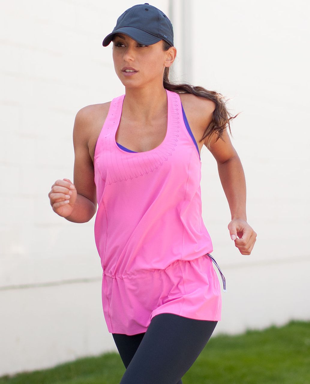 Lululemon Run:  Light As Air Tunic - Pow Pink Light