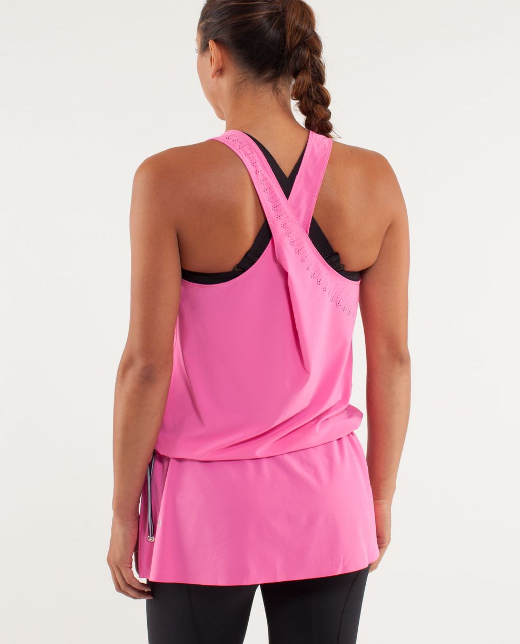 Lululemon Run:  Light As Air Tunic - Pow Pink Light