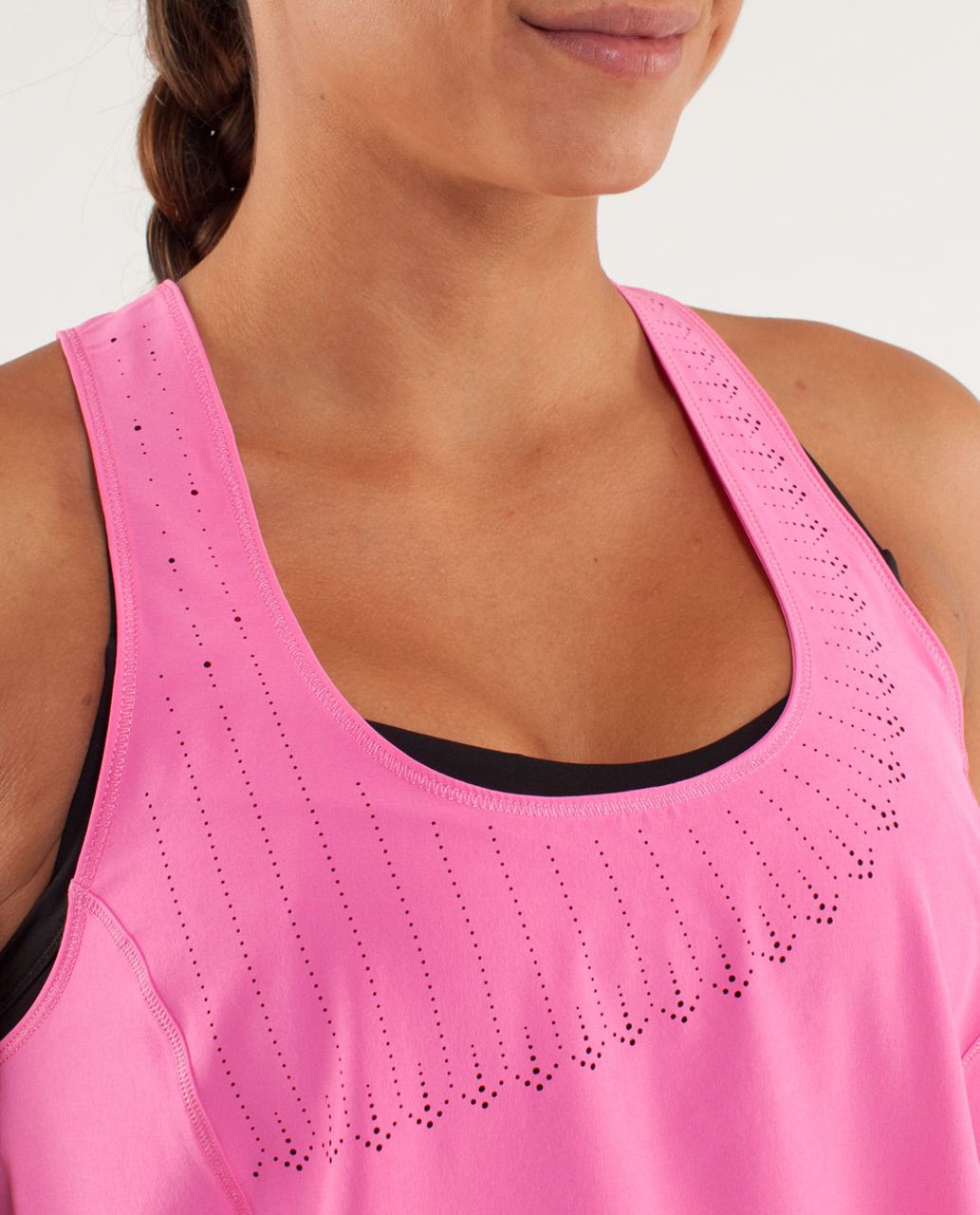 Lululemon Run:  Light As Air Tunic - Pow Pink Light