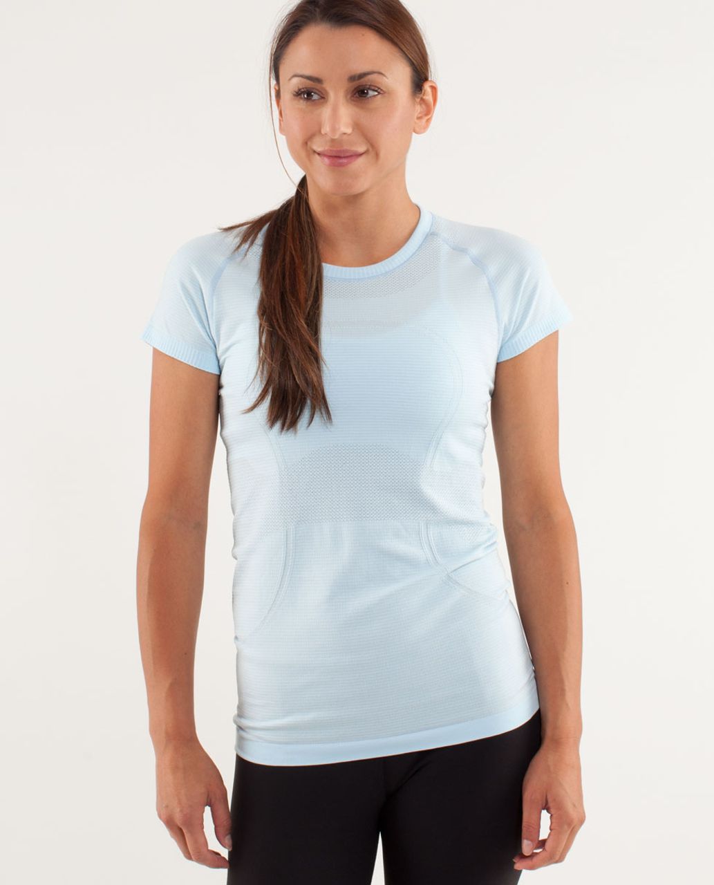 Lululemon Run:  Swiftly Tech Short Sleeve - Caspian Blue