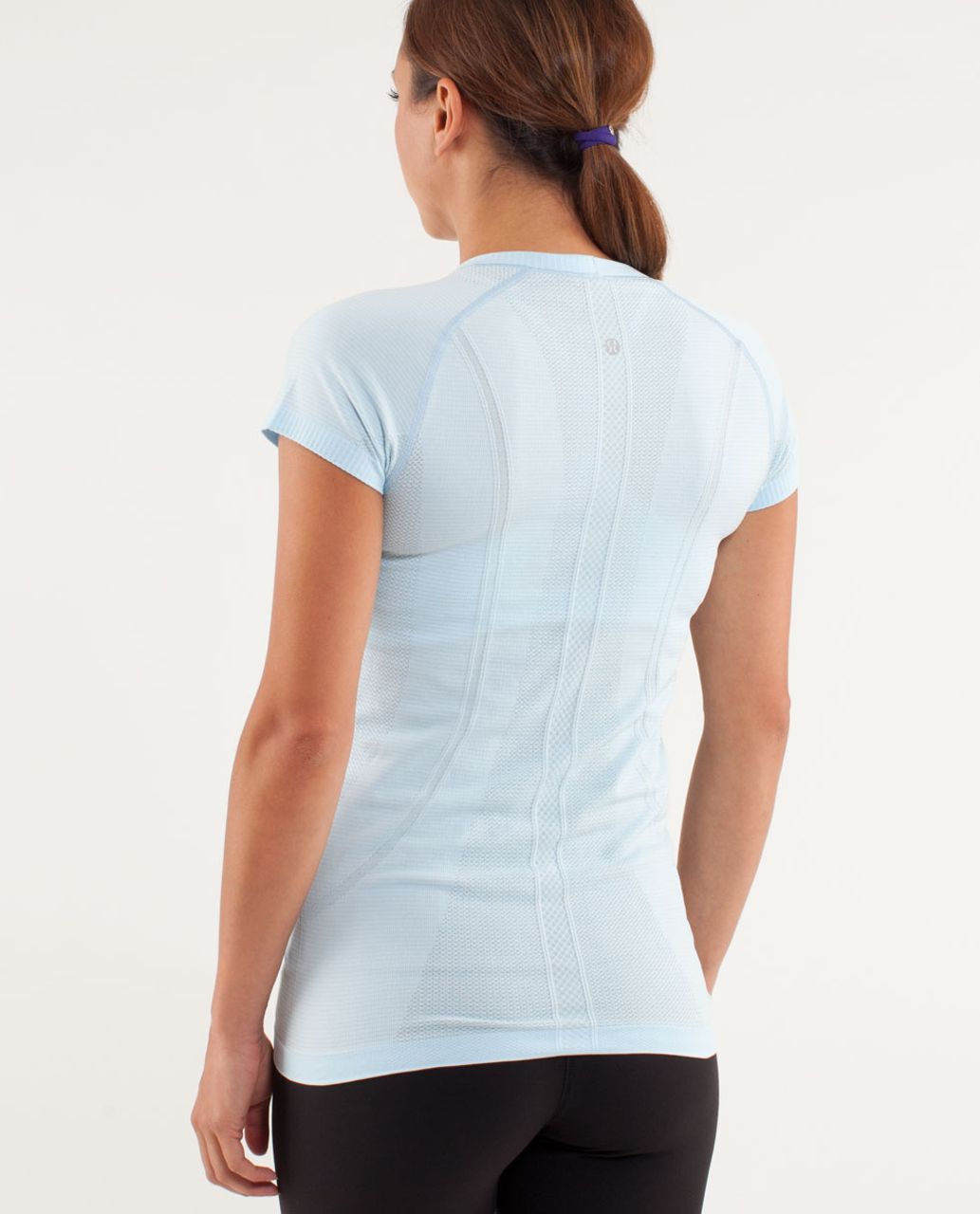 Lululemon Run:  Swiftly Tech Short Sleeve - Caspian Blue