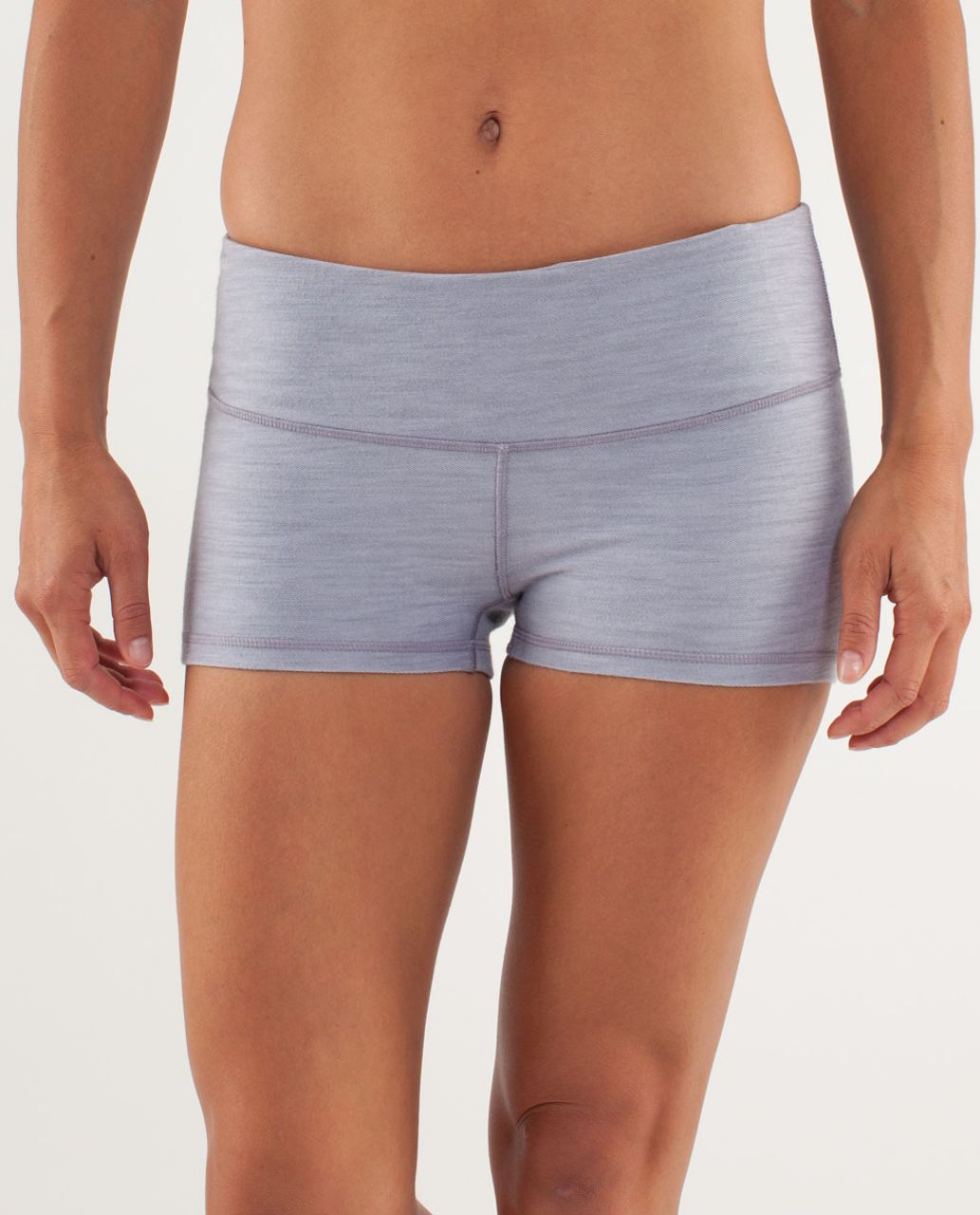 Lululemon Boogie Short *Denim - Fossil White Slub Denim / Fossil