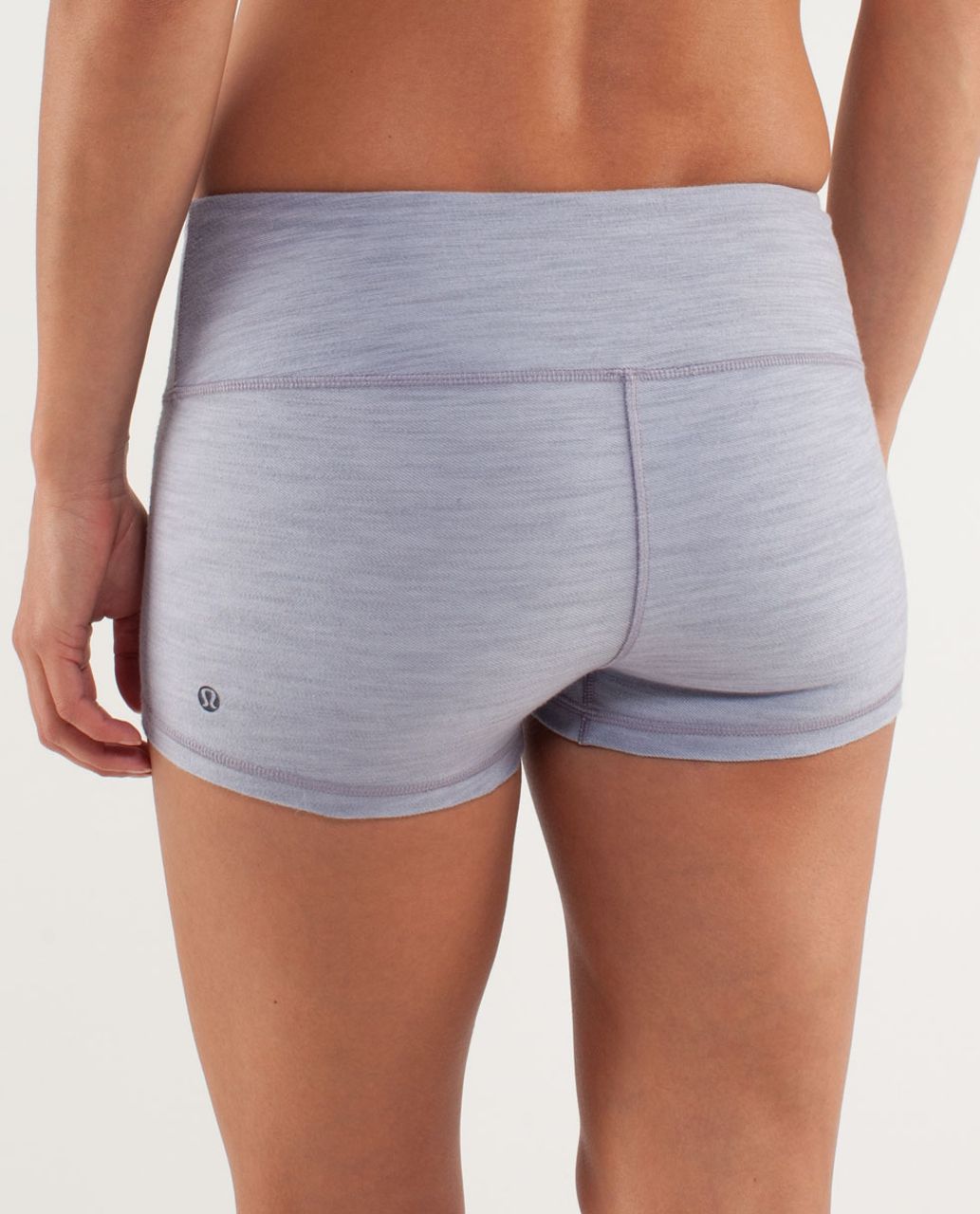 Lululemon Boogie Short *Denim - Fossil White Slub Denim / Fossil