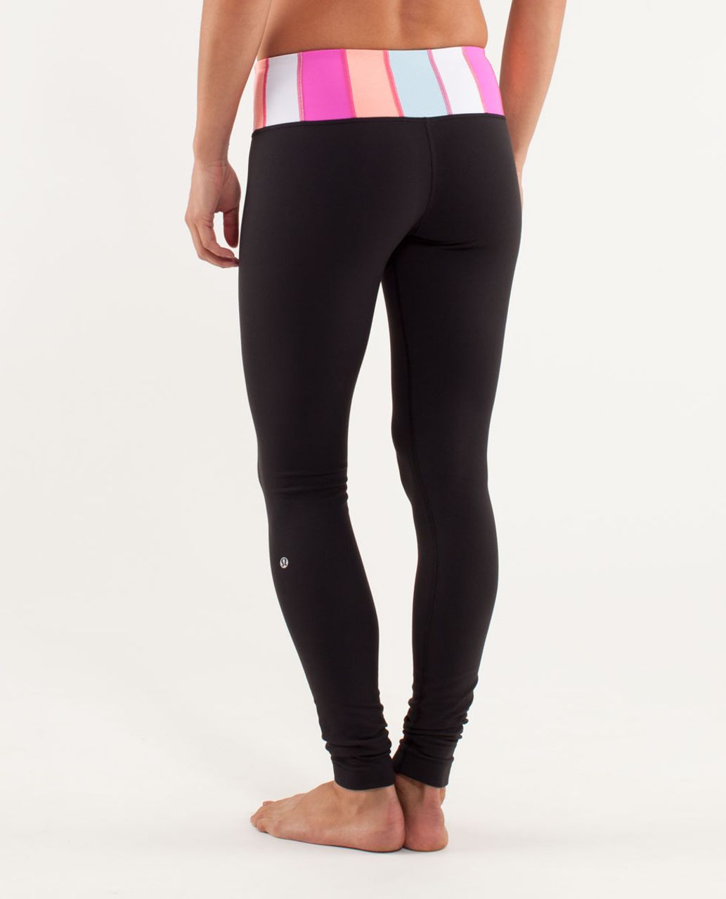 Lululemon Wunder Under Crop *Reversible - Beaming Blue / Black - lulu  fanatics