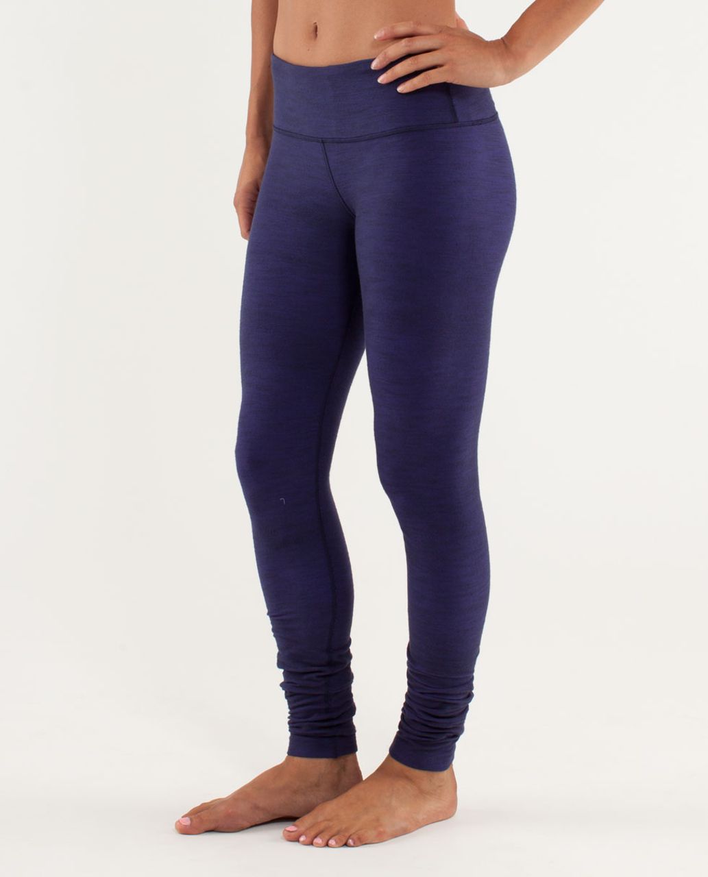 Lululemon Wunder Under Pant *Denim - Deep Indigo Slub Denim