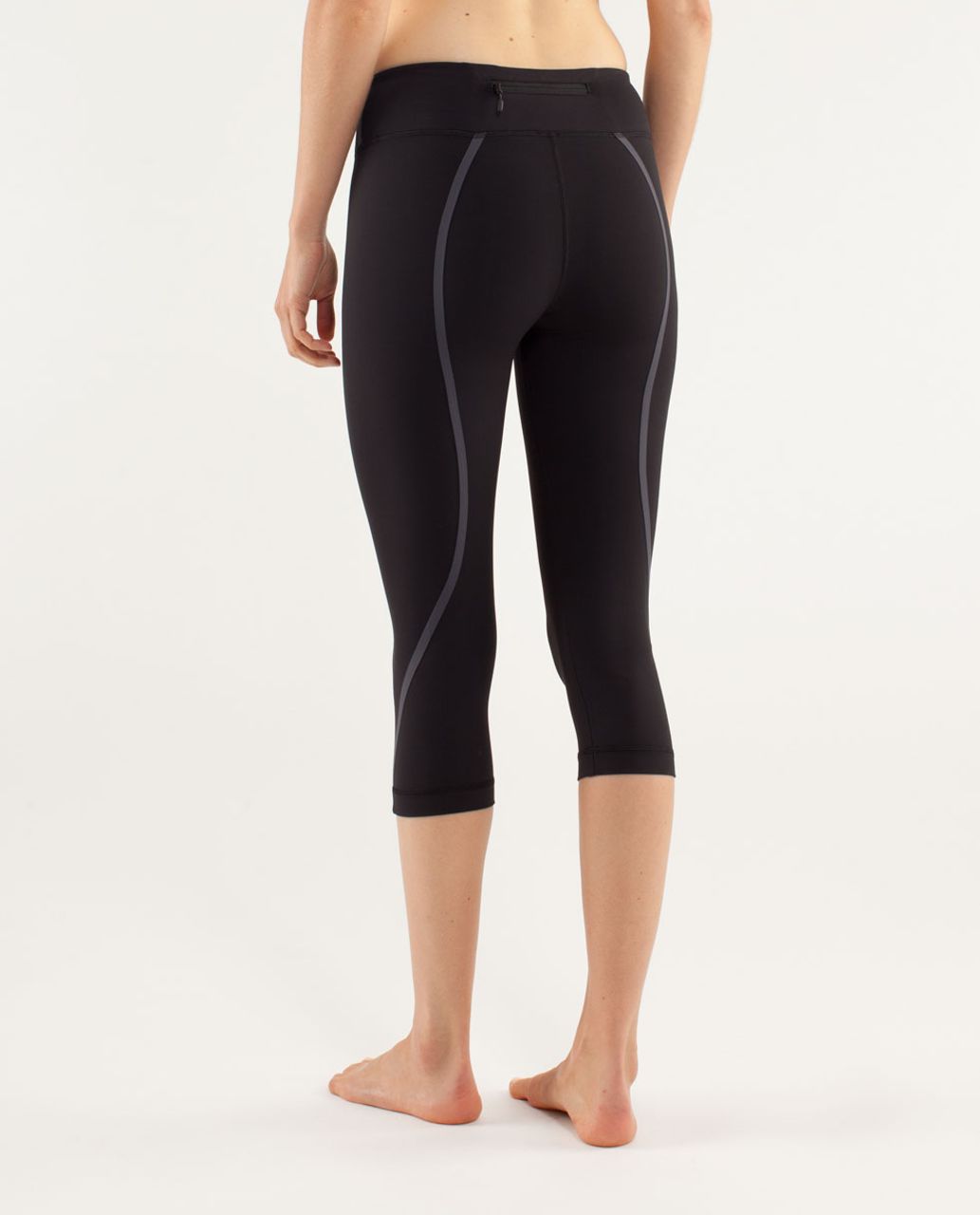 Lululemon Run:  Track Time Crop - Black