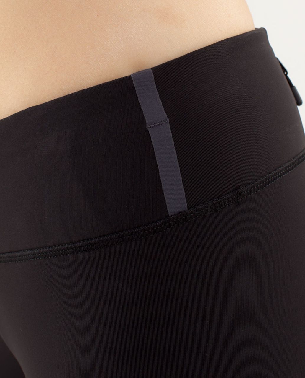 Lululemon Run:  Track Time Crop - Black