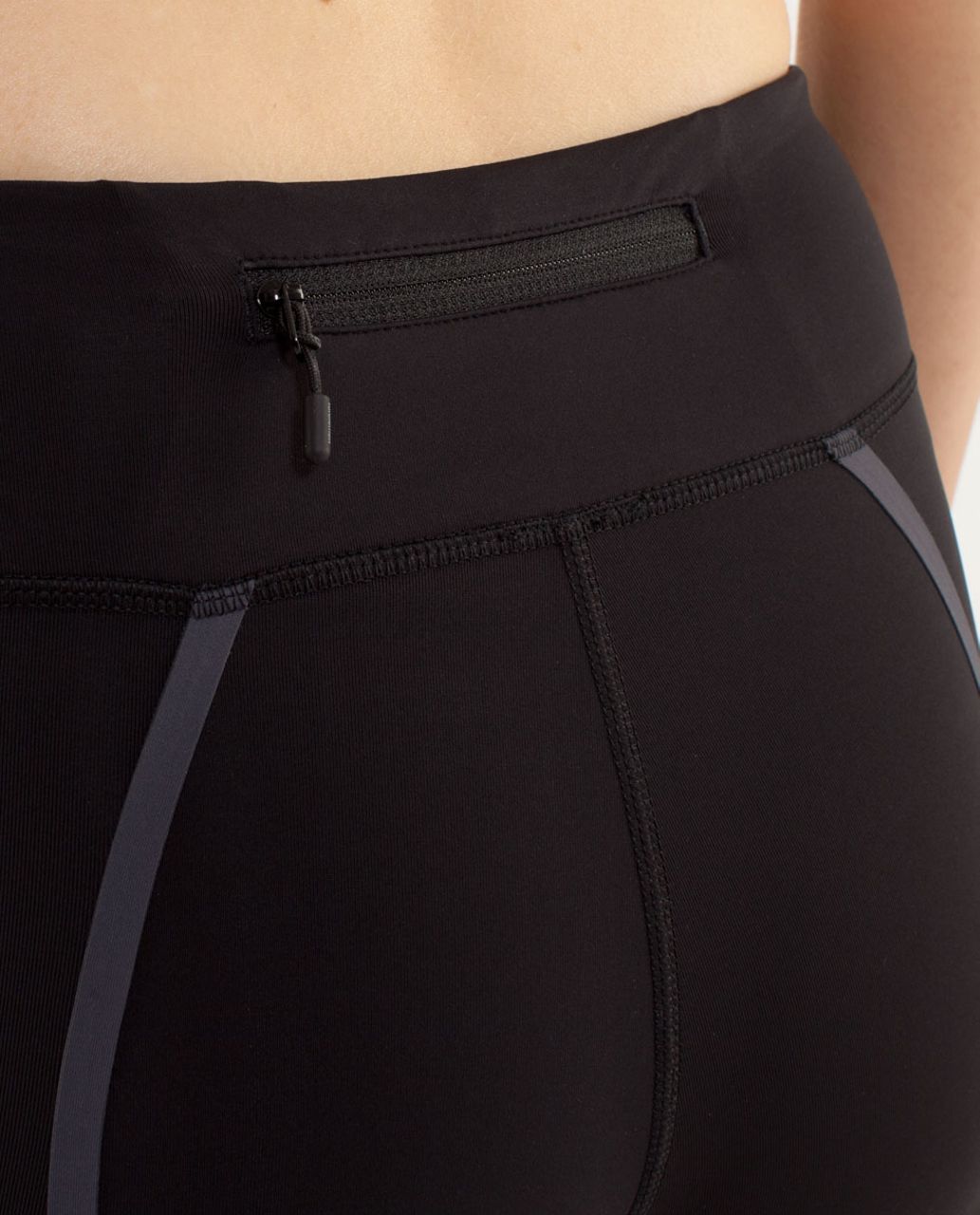 Lululemon Run: Track Time Crop - Black - lulu fanatics