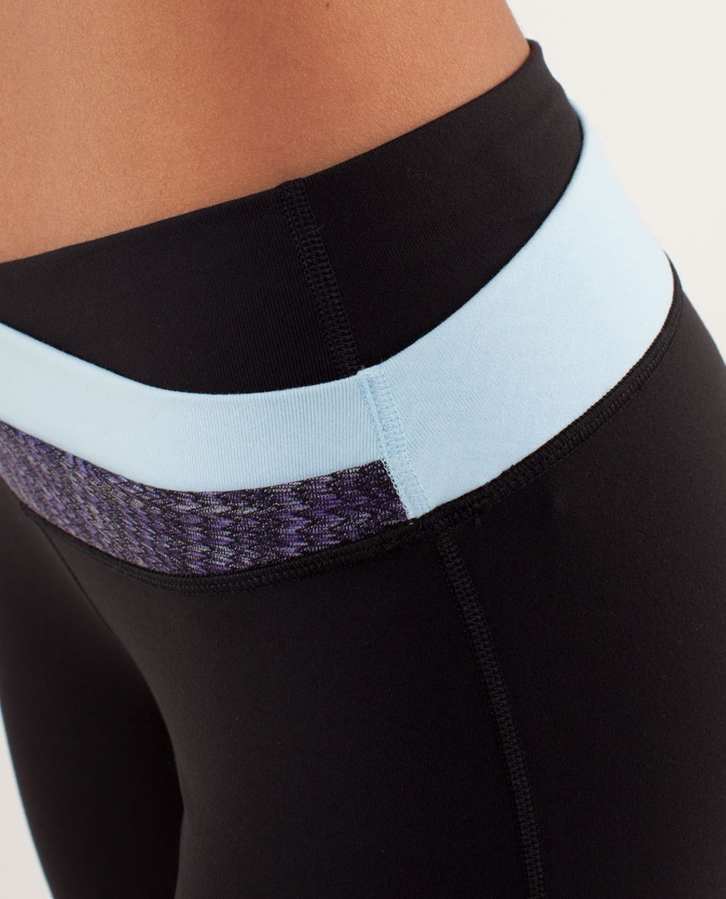 Lululemon Astro Pant (Regular) - Black / Mini Squiggle Emboss Caspian Blue / Ziggy Wee Caspian