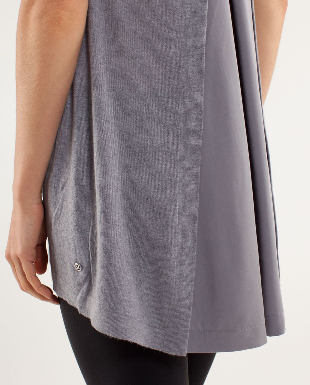 Lululemon Be Me Tee - Heathered Fossil /  Fossil